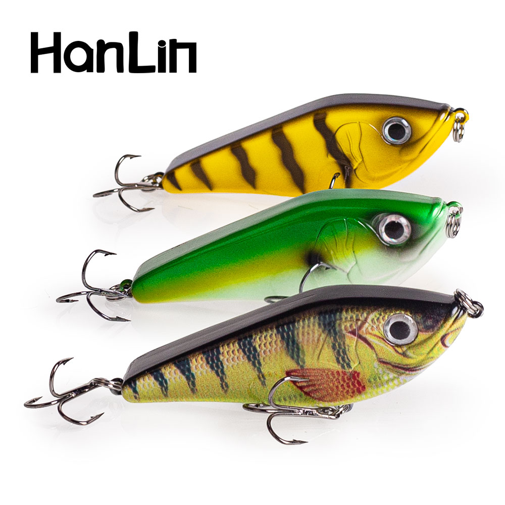 Fishing Lure Swimbait - 80mm/15.5g Muskies Jerkbait Pike Fishing Lure