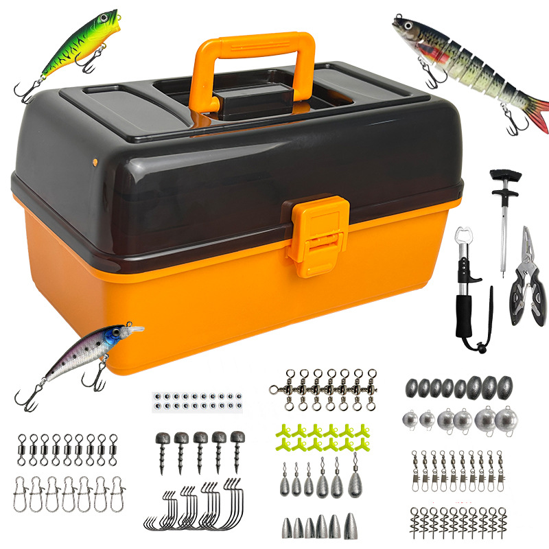 Fishing Lure Accessories - Large Four-Layer Outdoor Fishing Soft Bait