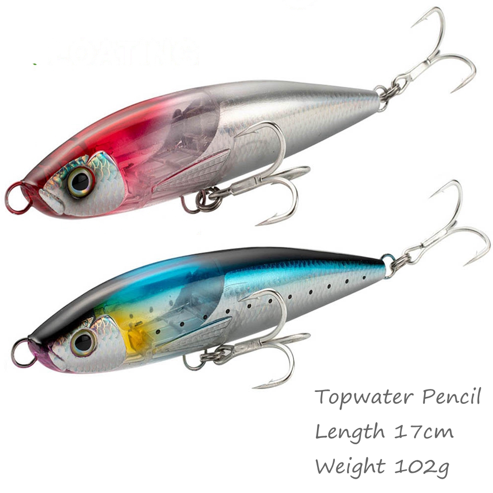 Fishing Lure Buzzbait - Johncoo Topwater Pencil Dog Walker Fishing