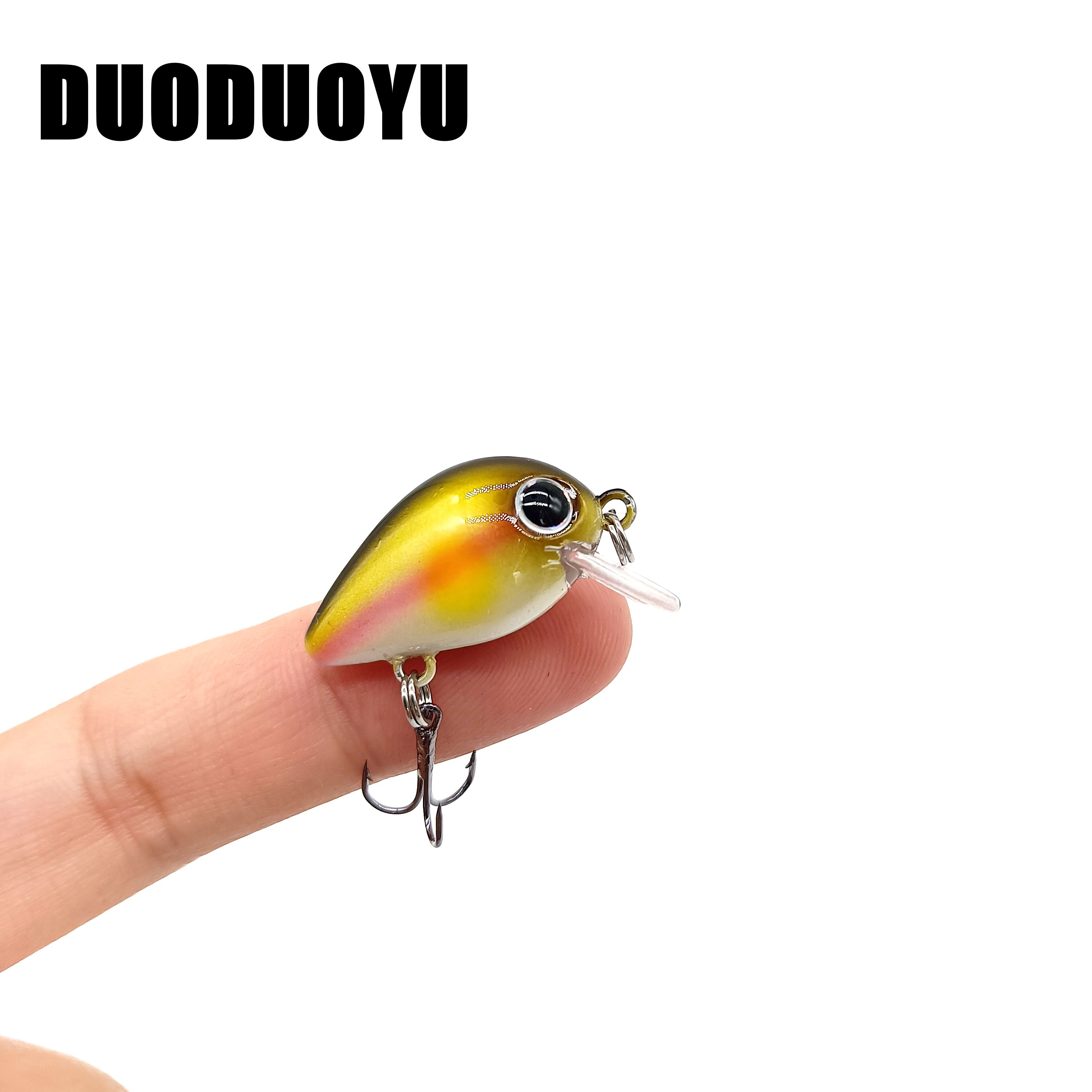 Fishing Lure Crankbait - DUODUOYU 1PCS Mini Fish Fishing Lures