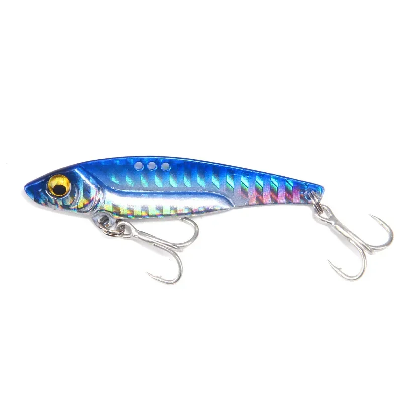 Fishing Lure Blade Bait - 8/13/16/20g 3D Blue Yellow Pink Eyes