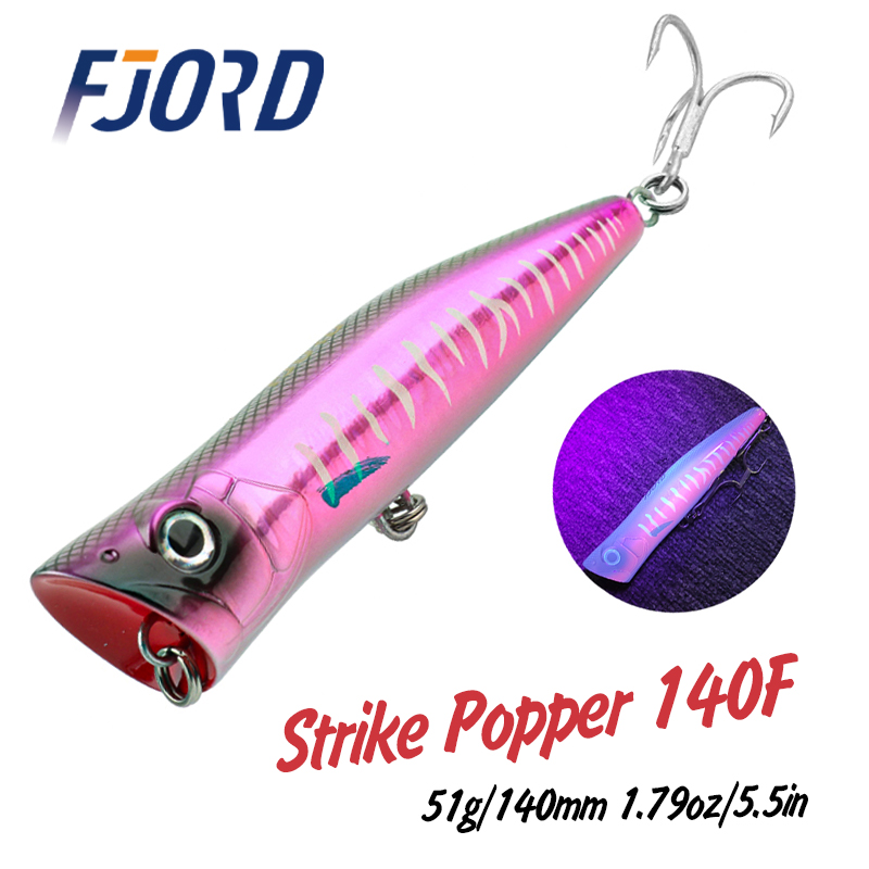 Fishing Lure Buzzbait - FJORD 140mm 51g Popper Fishing Lure