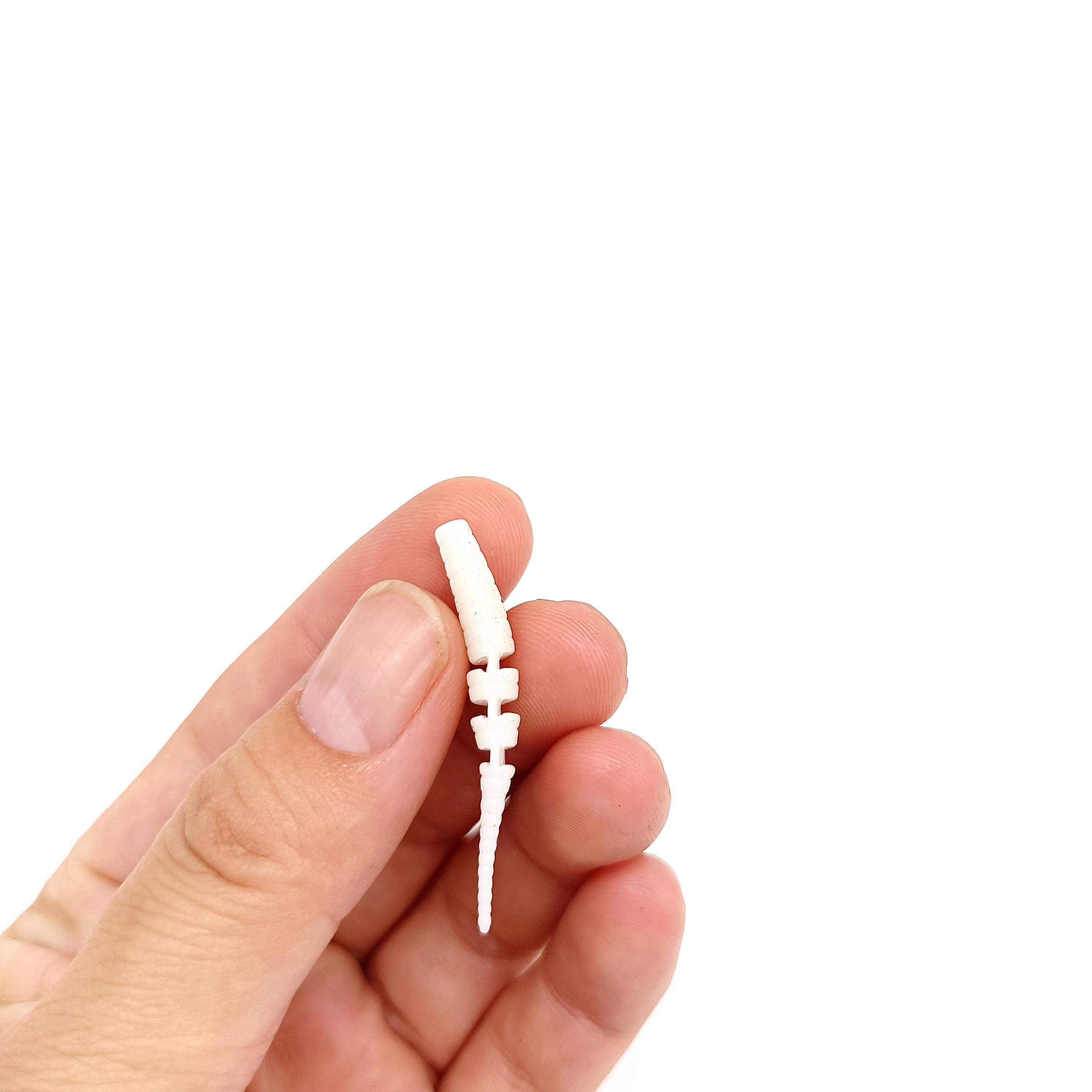 Fishing Lure Swimbait - DUODUOYU 10PCS TPE Mini Soft Fishing