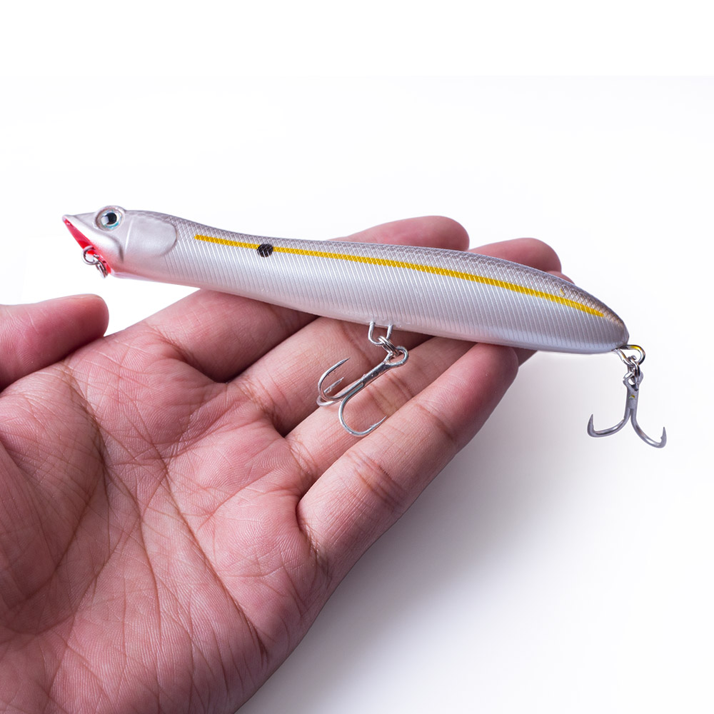 Fishing Lure Topwater - 120mm/18g Topwater Pencil Popper Floating Fishing