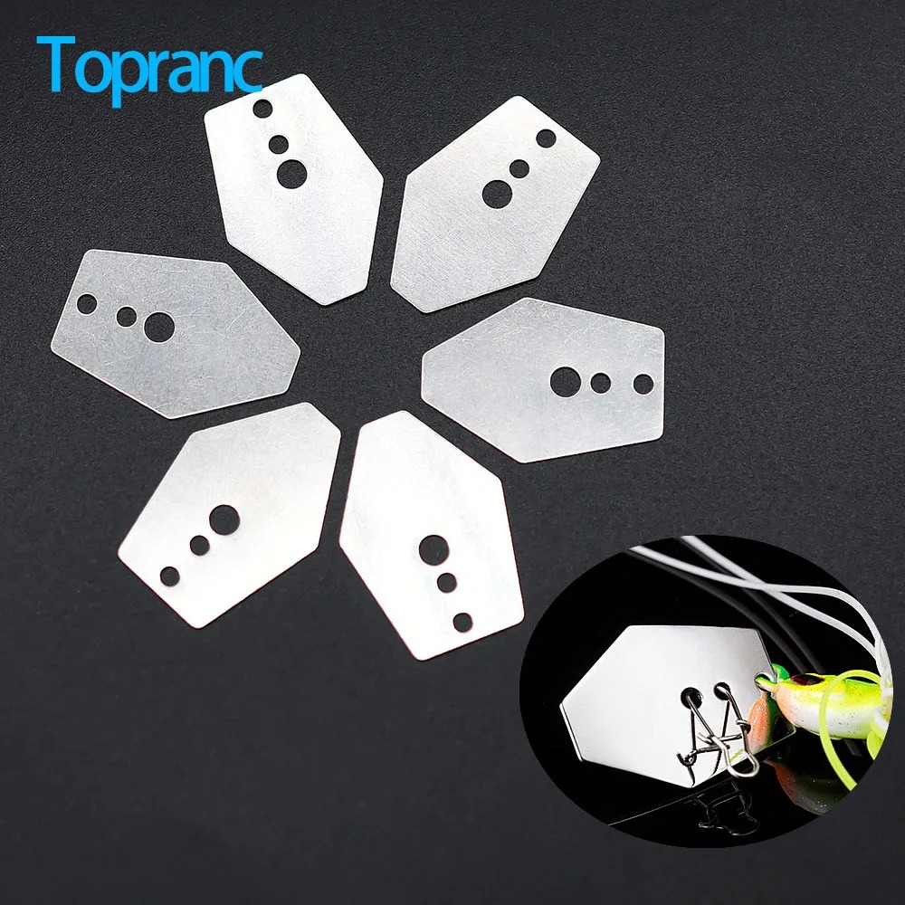 Fishing Lure Buzzbait - Topranc Metal Buzzbait Blade Kit, DIY