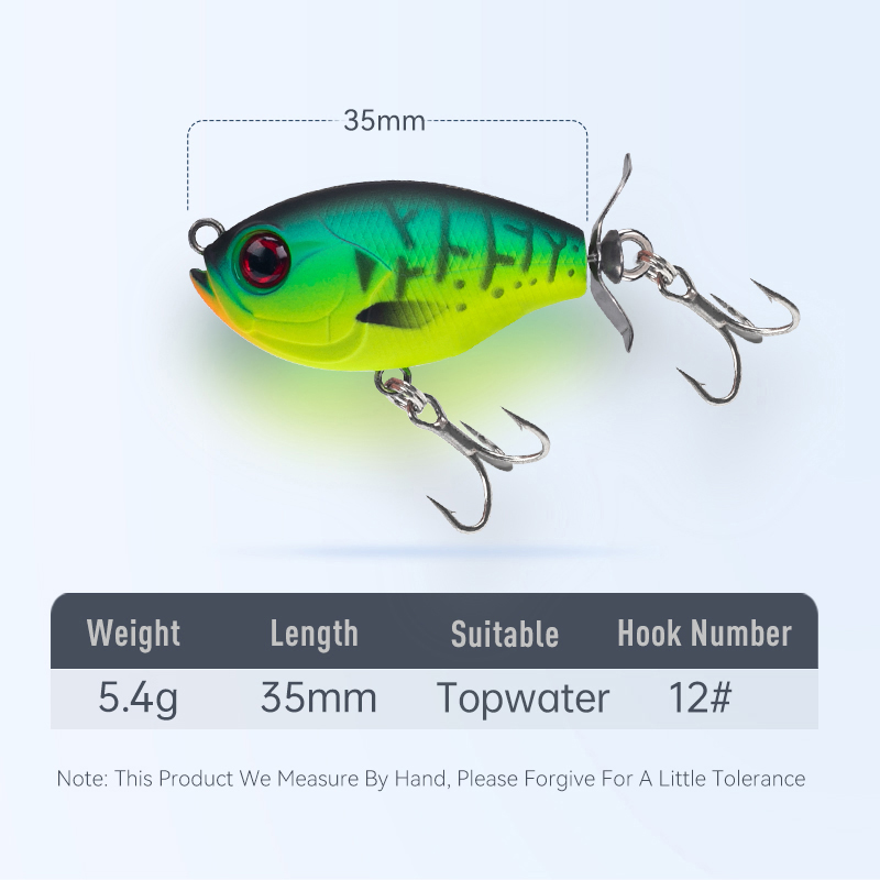 Kingdom Propeller Topwater Pop - Fishing Lure Swimbait review and price
