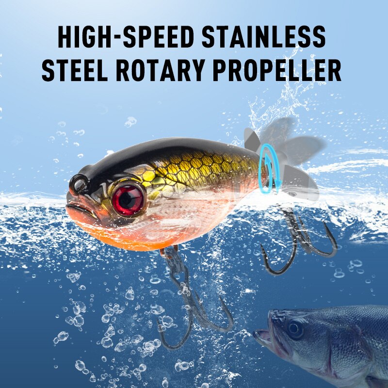 Kingdom Propeller Topwater Pop - Fishing Lure Swimbait review and price
