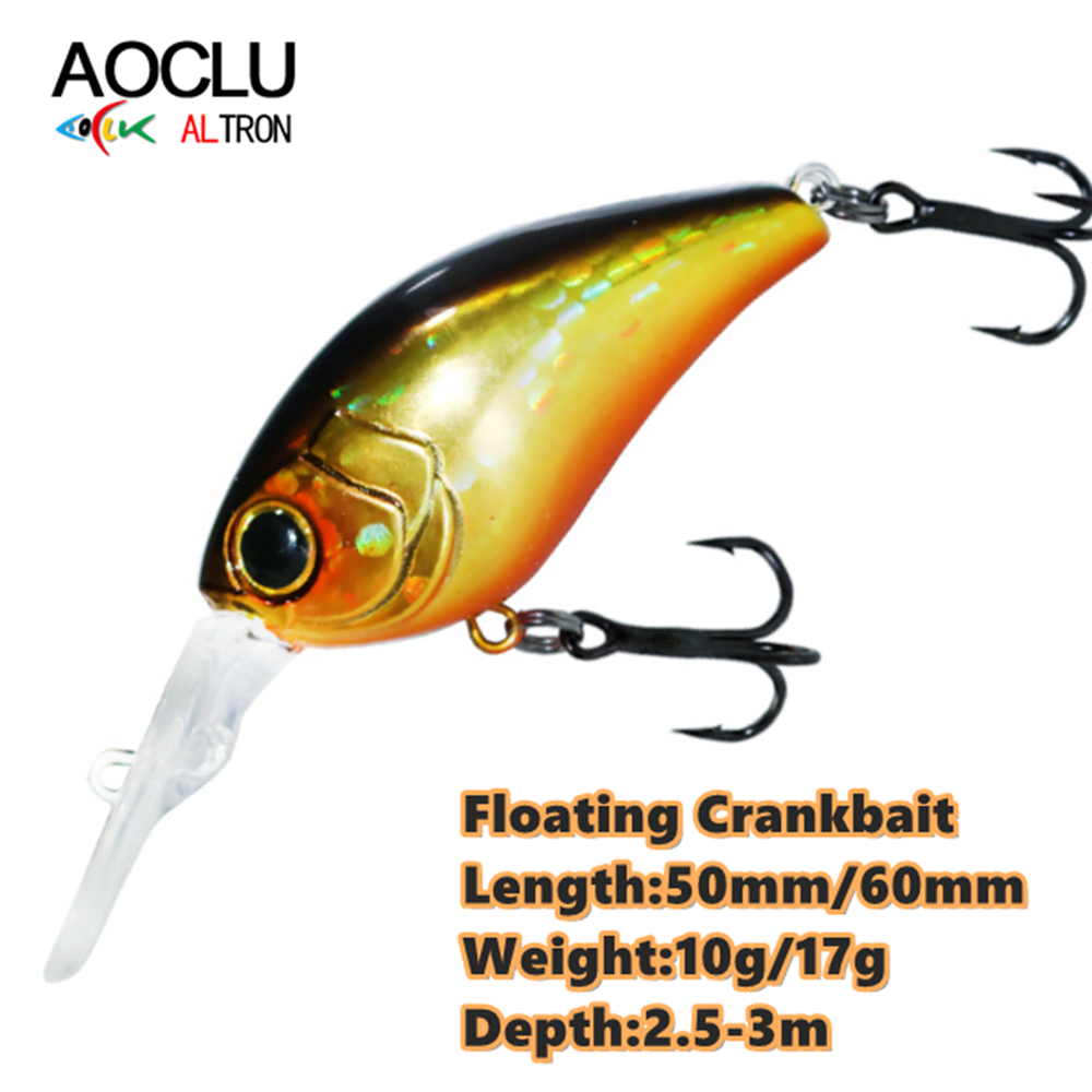 AOCLU Floating Minnow 50mm 10g - Fishing Lure Crankbait review and price