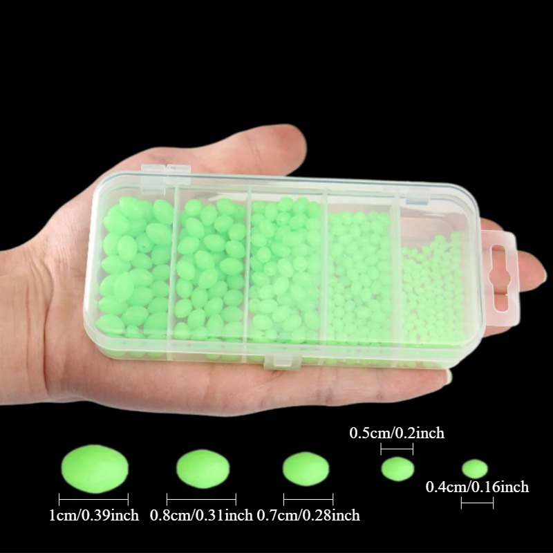 Ackibbik 375pcs/box Luminous F - Fishing Lure Soft Plastic review and price
