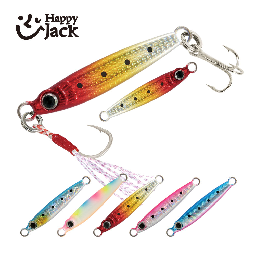 HappyJack New Micro Metal Jig  - Fishing Lure Spoon review and price
