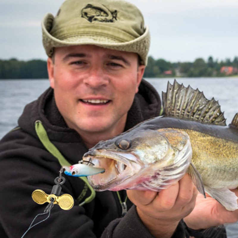Plug Casting Fishing Propeller - Fishing Lure Blade Bait review and price