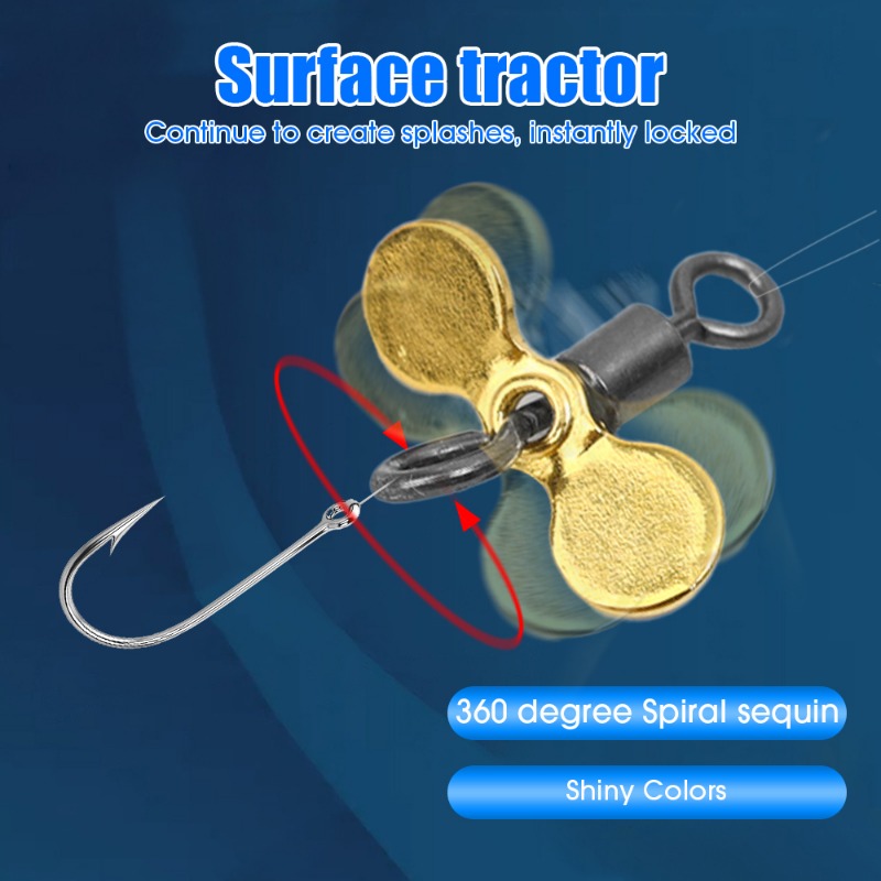 Plug Casting Fishing Propeller - Fishing Lure Blade Bait review and price
