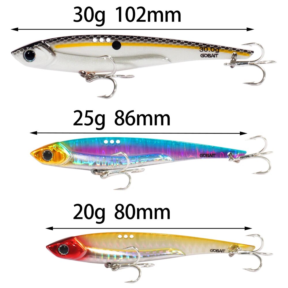 GOBAIT VIB Fishing Lure 20g 25 - Fishing Lure Blade Bait review and price