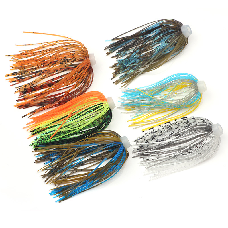 5 pcs/lot 88 Strands 64mm Sili - Fishing Lure Buzzbait review and price