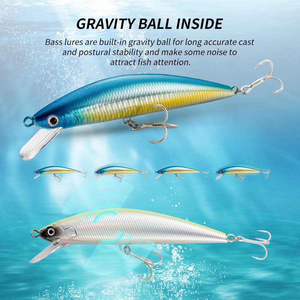 Fishing Lure Sinking Minnow 13 - Fishing Lure Jerkbait review and price