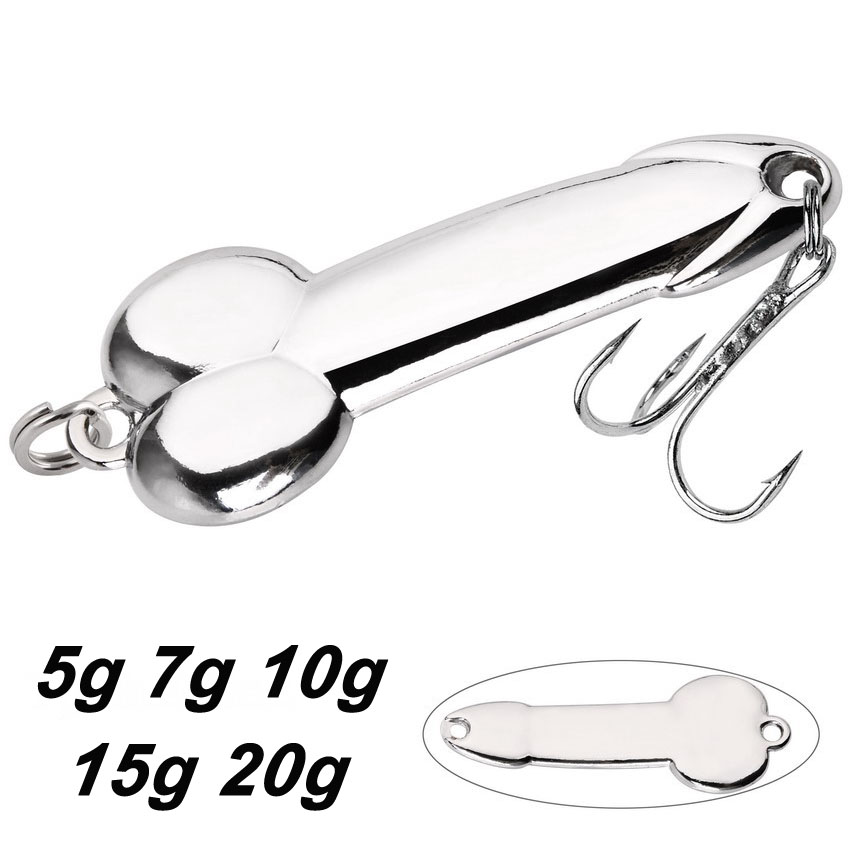 Metal Spoon Penis Shape Fishin - Fishing Lure Spoon review and price