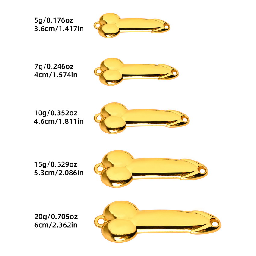Metal Spoon Penis Shape Fishin - Fishing Lure Spoon review and price
