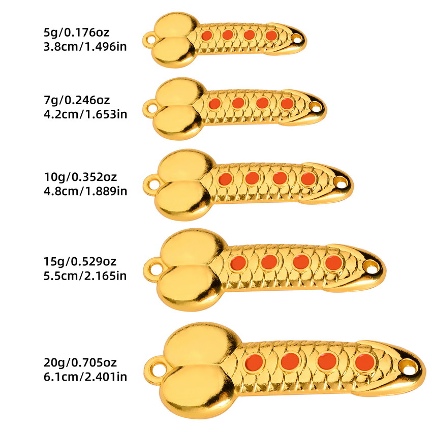 Metal Spoon Penis Shape Fishin - Fishing Lure Spoon review and price