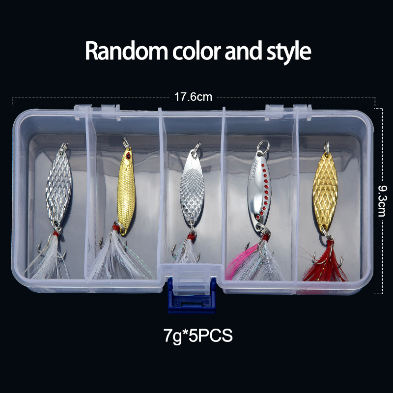 Metal Spoon Spinner Fishing Lu - Fishing Lure Spoon review and price