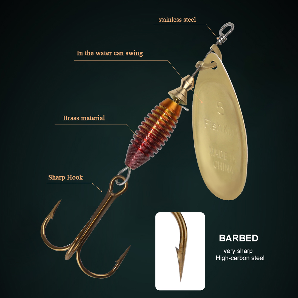 Metal Fishing Lure 4g 4.8g 7g  - Fishing Lure Spinnerbait review and price