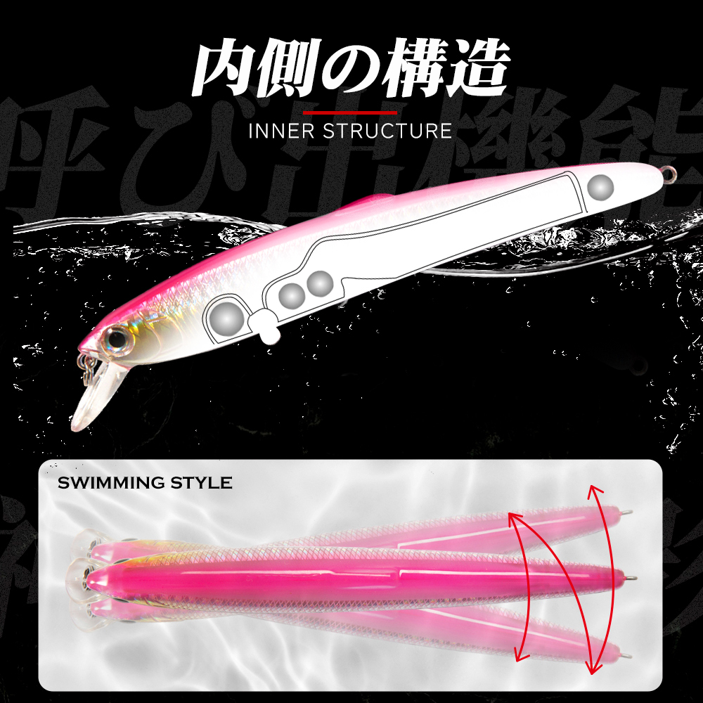 Hunthouse Smith Saruna Minnow  - Fishing Lure Jerkbait review and price