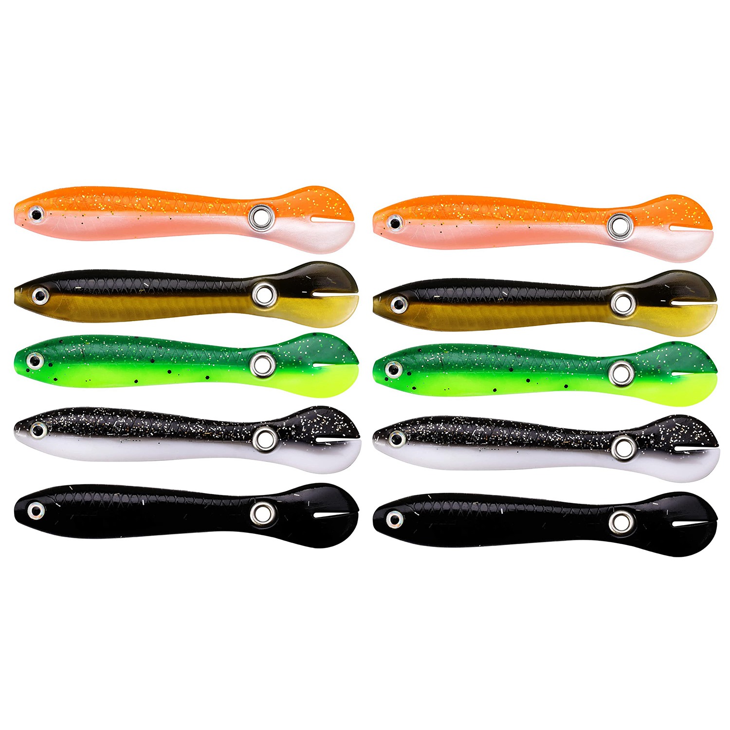 10Pcs Soft Fishing Lure,Fishin - Fishing Lure Swimbait review and price