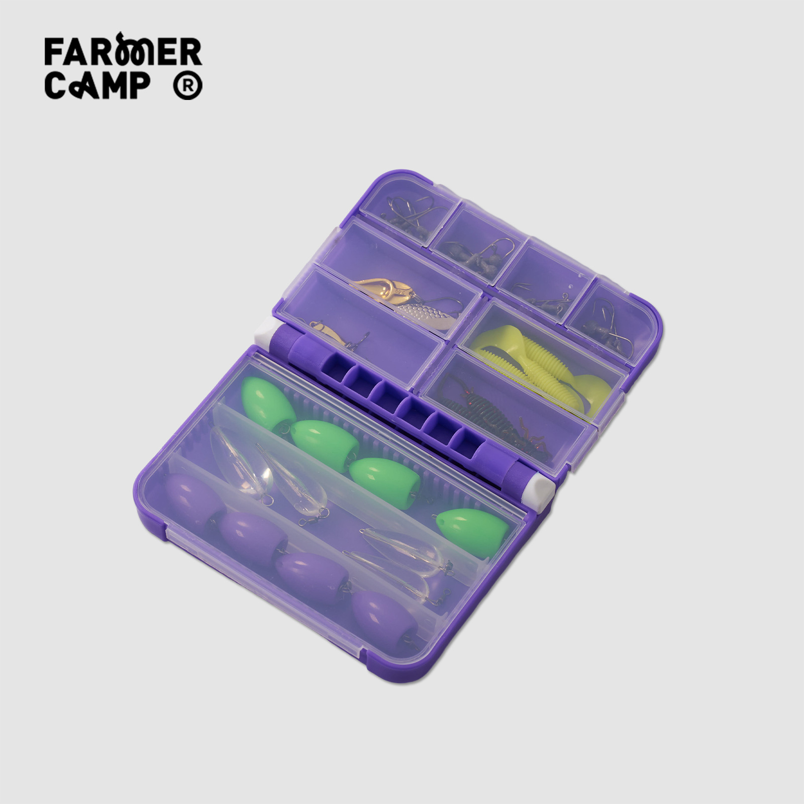 Portable Double Layer Fishing  - Fishing Lure Spoon review and price