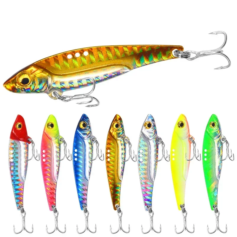 8/13/16/20g 3D Blue Yellow Pin - Fishing Lure Blade Bait review and price