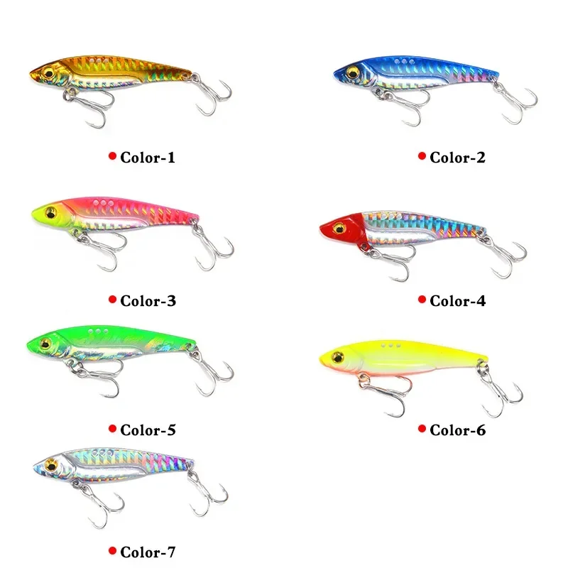 8/13/16/20g 3D Blue Yellow Pin - Fishing Lure Blade Bait review and price