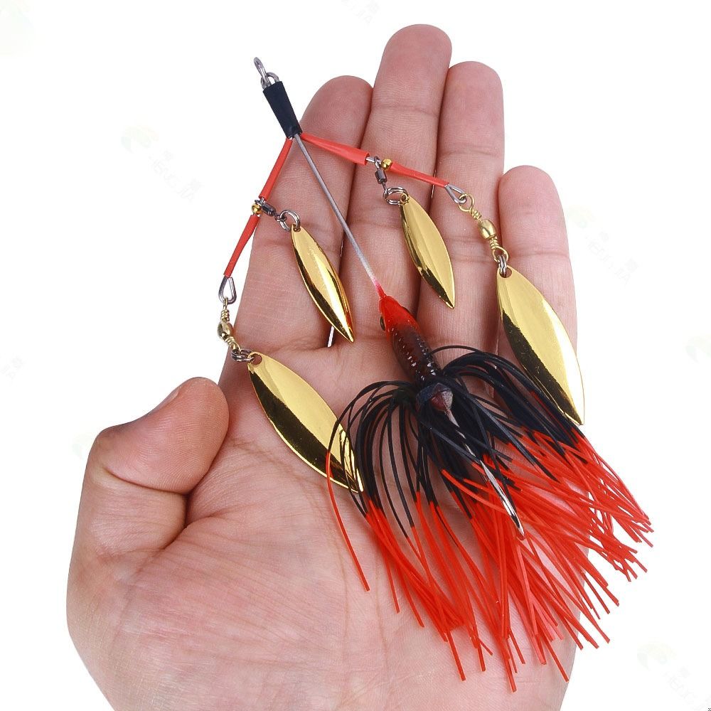 New bass pike walleye Beard fi - Fishing Lure Spinner review and price