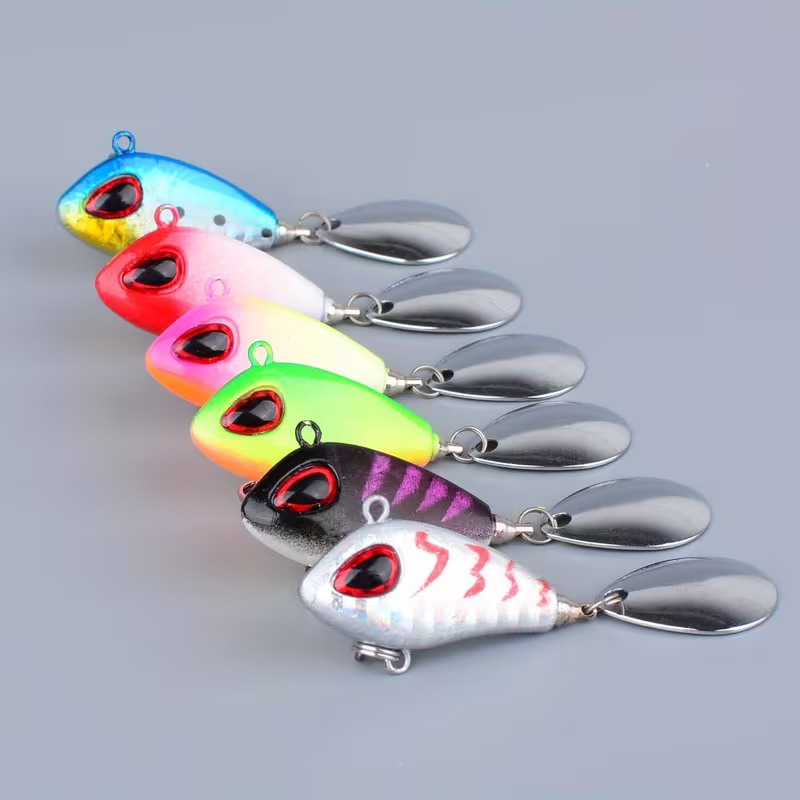 5/6pcs Mini VIB With Spoon Fis - Fishing Lure Crankbait review and price