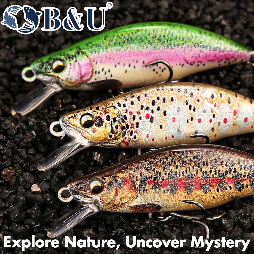 B&U Trout Pattern Hard Bait Si - Fishing Lure Swimbait review and price