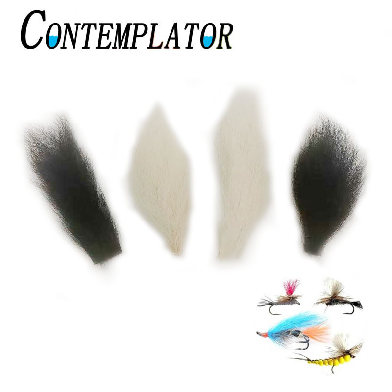 2pcs Calf Tail Fly Tying Mater - Fishing Lure Topwater review and price
