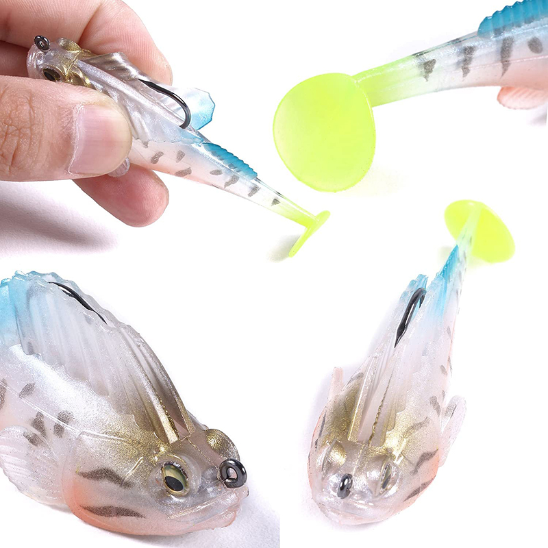 OUZEY Fishing Lure Soft Bait J - Fishing Lure Spinnerbait review and price