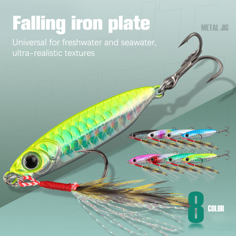 Micro Metal Jig 7g 10g 15g 20g - Fishing Lure Soft Plastic review and price