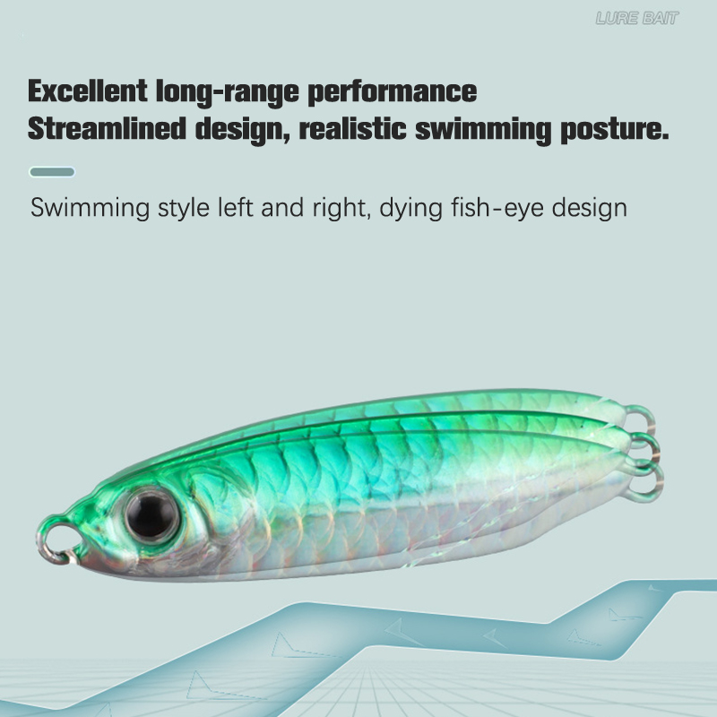 Micro Metal Jig 7g 10g 15g 20g - Fishing Lure Soft Plastic review and price