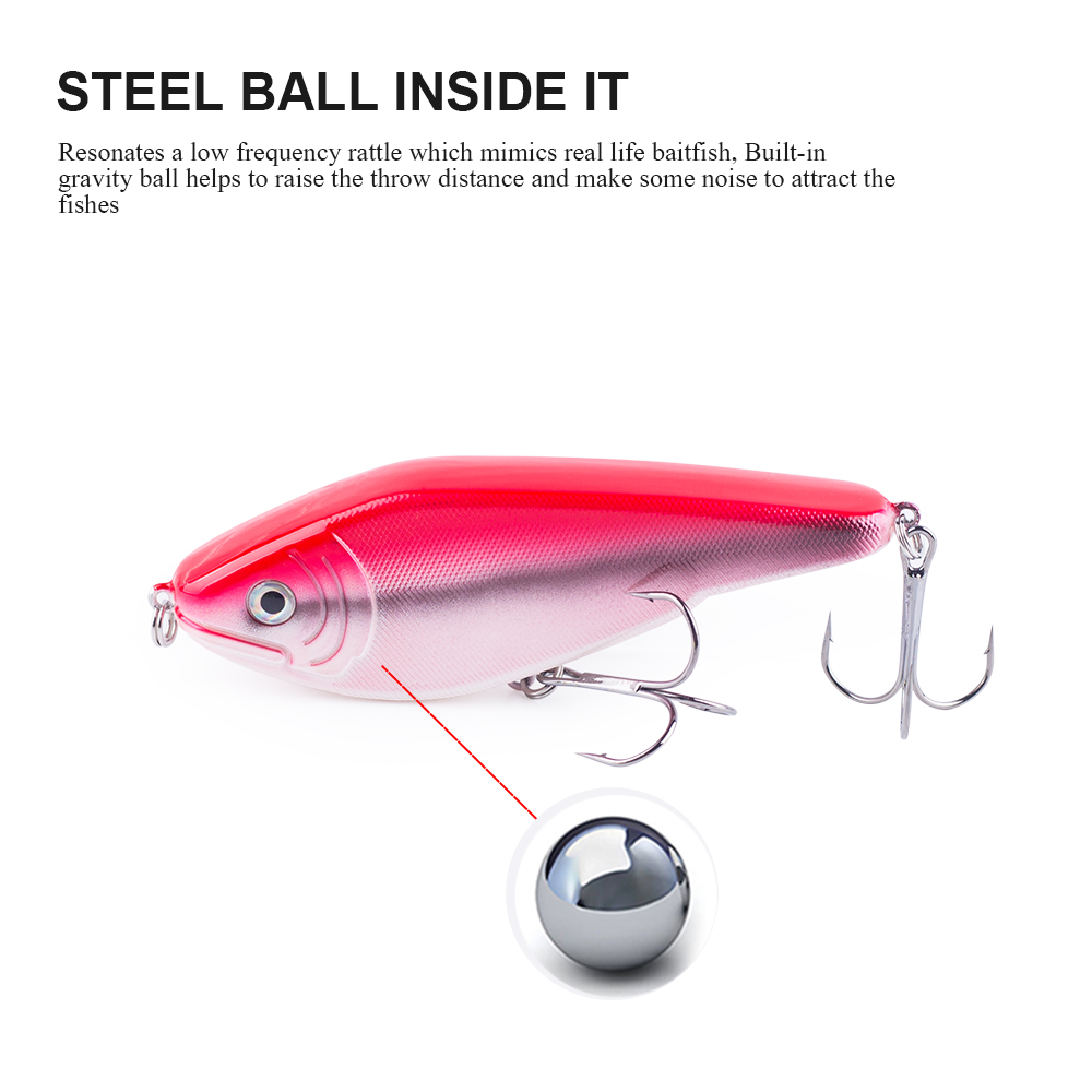 Hanlin NEW Glide Jerkbait 90mm - Fishing Lure Swimbait review and price