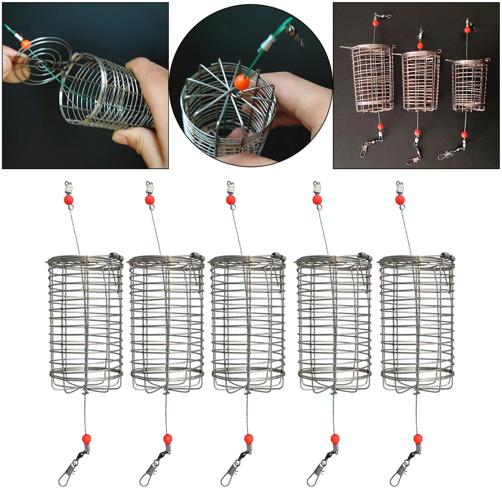 5x Solid Fishing Feeder Cage T - Fishing Lure Topwater review and price