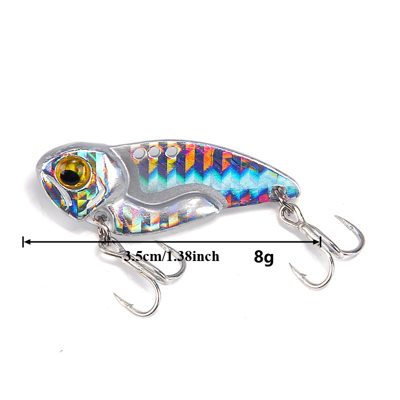 Billings 1Pcs 8g 3.5cm 3D Eyes - Fishing Lure Blade Bait review and price