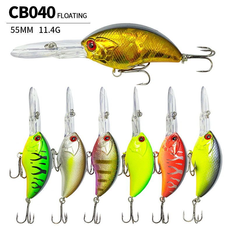 55MM 11.4G Crankbait Fishing L - Fishing Lure Jerkbait review and price