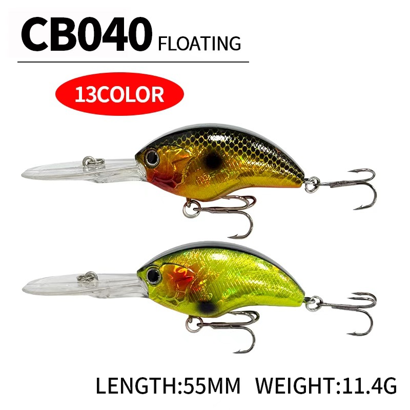 55MM 11.4G Crankbait Fishing L - Fishing Lure Jerkbait review and price