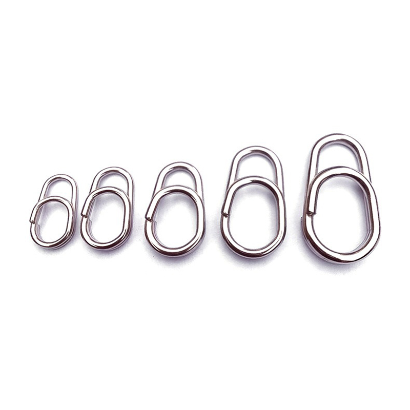 50/100pcs Stainless Steel Ocea - Fishing Lure Accessories review and price