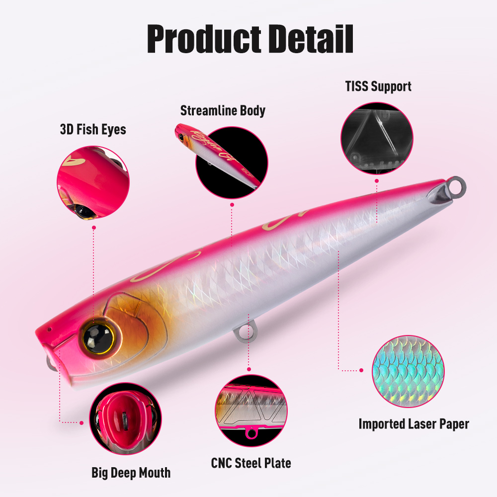 YOOFISH GT Fishing Lure Topwat - Fishing Lure Popper review and price