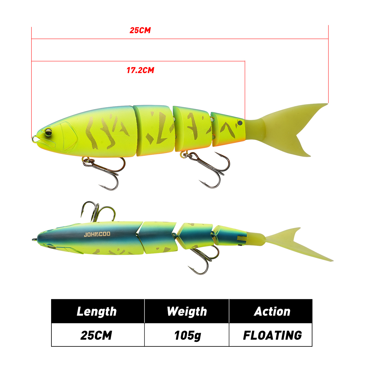 Johncoo Jointed Fishing Lure 2 - Fishing Lure Swimbait review and price