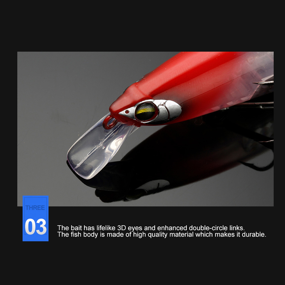 JOHNCOO Floating Minnow 130mm  - Fishing Lure Blade Bait review and price