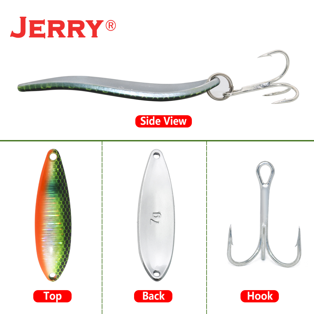 Jerry JD Artificial Spoon Lure - Fishing Lure Spinnerbait review and price