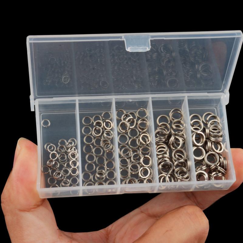200PCS 5 Sizes High Tensile St - Fishing Lure Accessories review and price