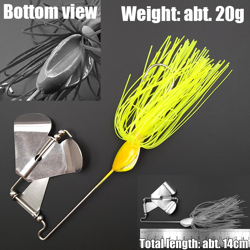 wusanban Lunker Spinner Baits  - Fishing Lure Blade Bait review and price