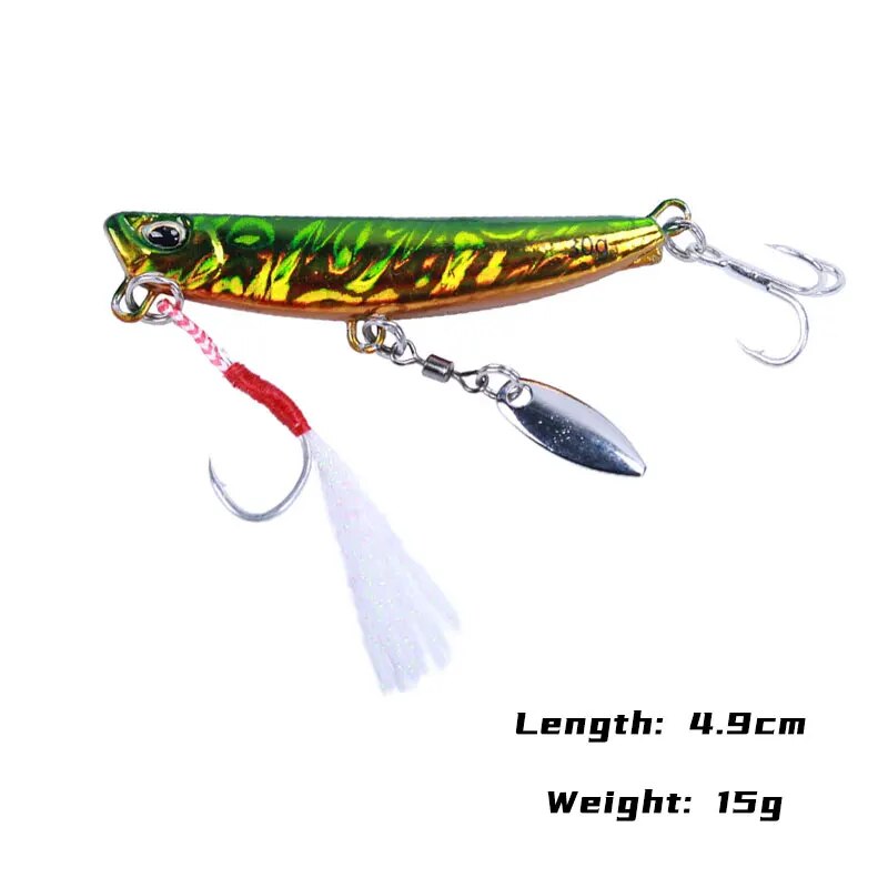 Metal Jig Spoon Fishing Lures  - Fishing Lure Buzzbait review and price