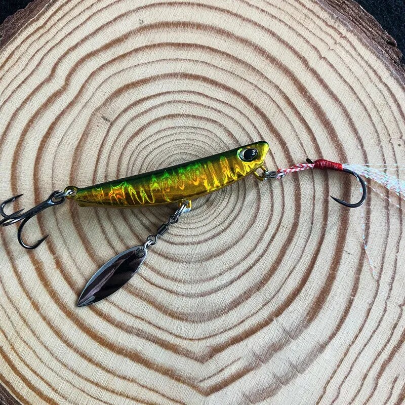 Metal Jig Spoon Fishing Lures  - Fishing Lure Buzzbait review and price